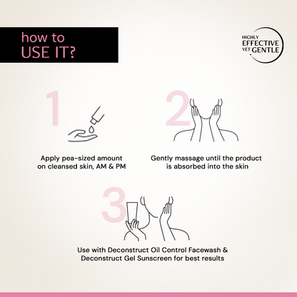 Deconstruct Acne Control Moisturiser with Ectoin &amp; Ceramides