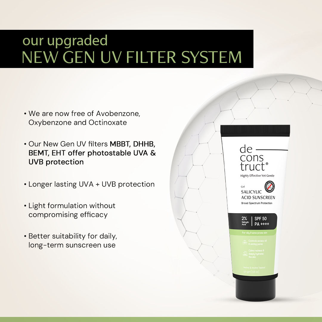 Salicylic Acid Gel Sunscreen