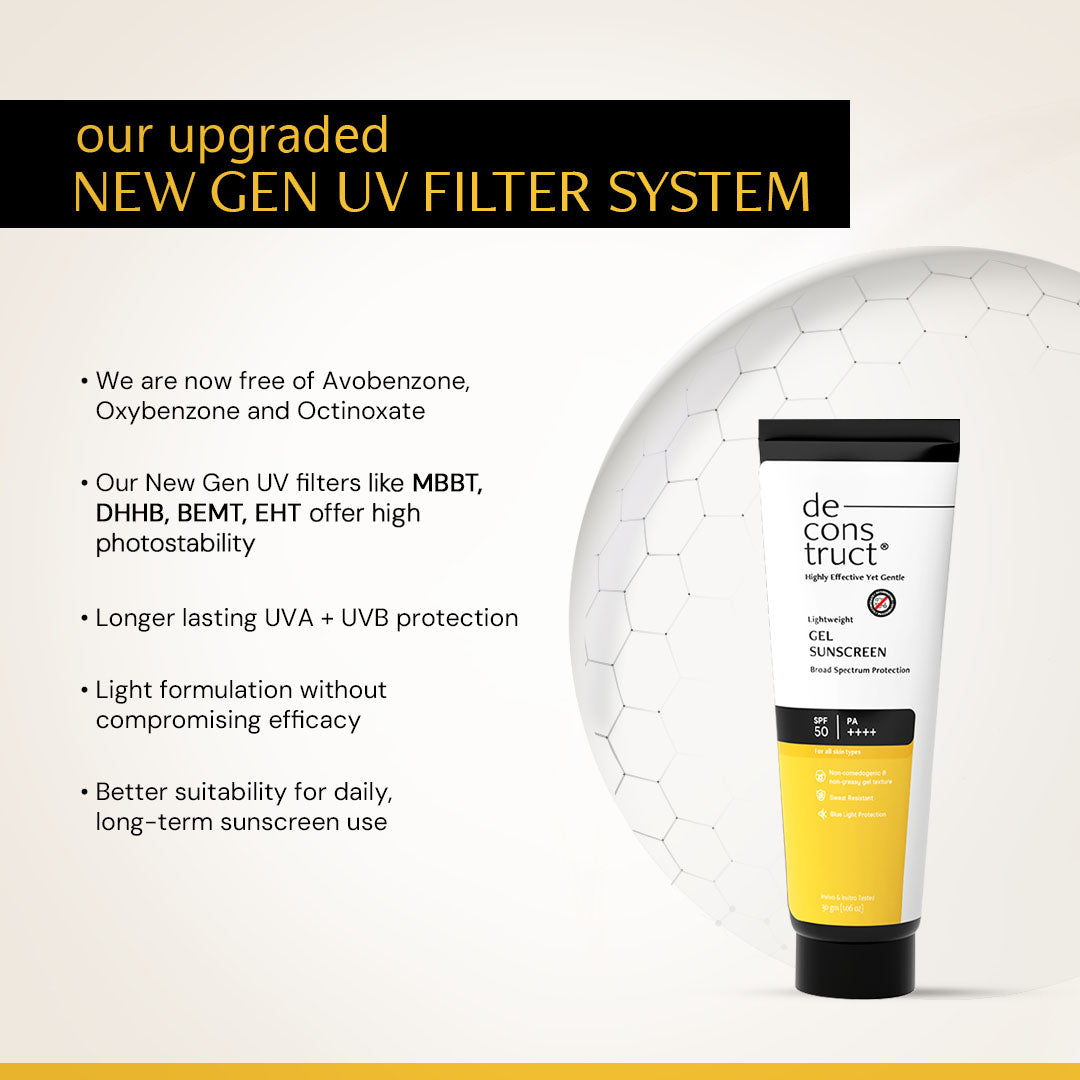 Gel Sunscreen for Oily Skin - SPF 50 PA++++(30gm) | In-Vivo Tested