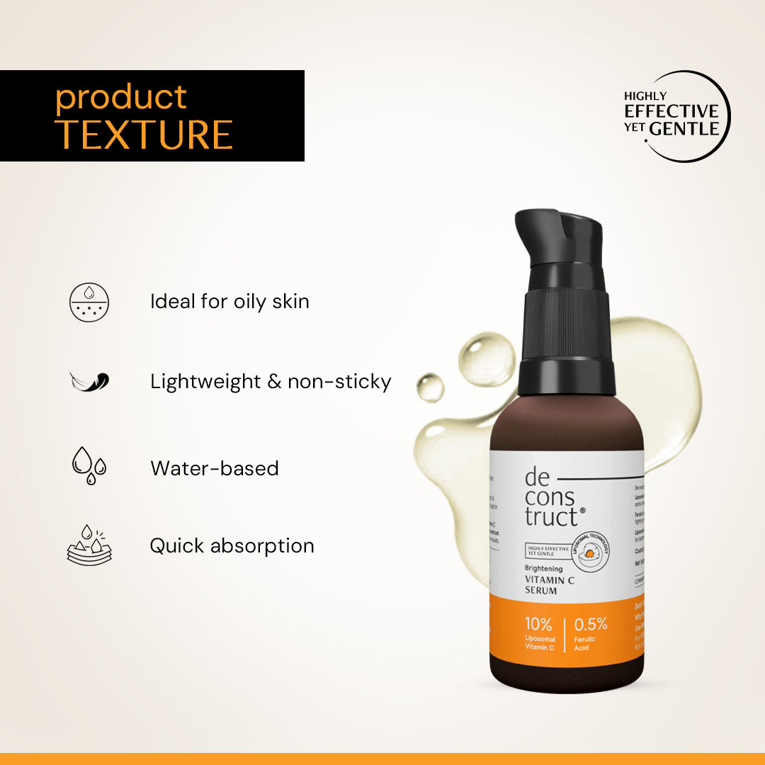 10% Vitamin C Serum for Glowing Skin with Liposomal Technology | Clinically Tested