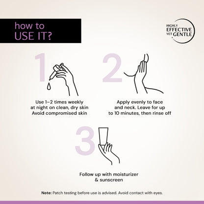 Exfoliating AHA BHA PHA Serum with Liposomal Technology