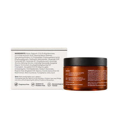 Vitamin C Brightening Moisturizer – 2% Vitamin C and 0.5% Tri-Ceramide Complex