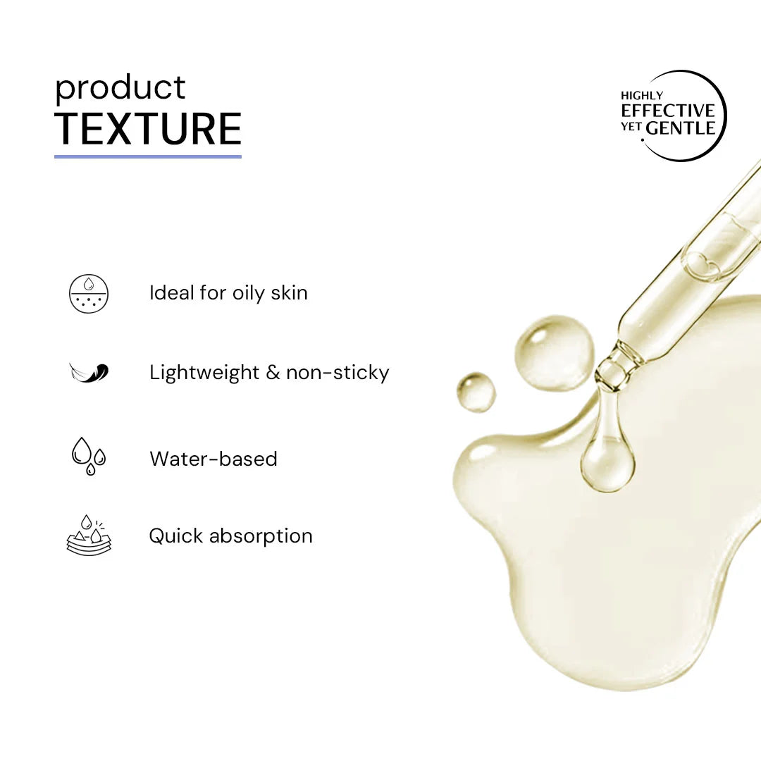 Oil Control Serum with 3% Niacinamide &amp; 2% Salicylic Acid With Liposomal Technology