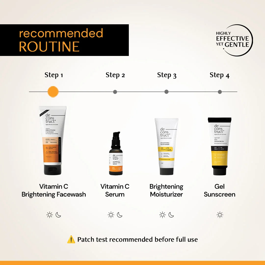 Vitamin C Brightening Face Wash | Brightens Dull Skin &amp; Reduce dark spots