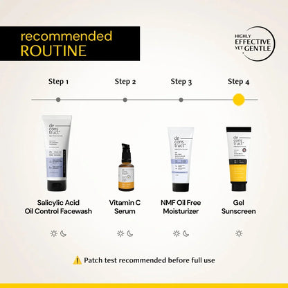 Gel Sunscreen for Oily Skin - SPF 50 PA++++(50 gm) | In-Vivo Tested