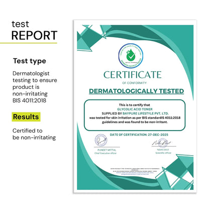Exfoliating 7% Glycolic Acid Toner with Niacinamide