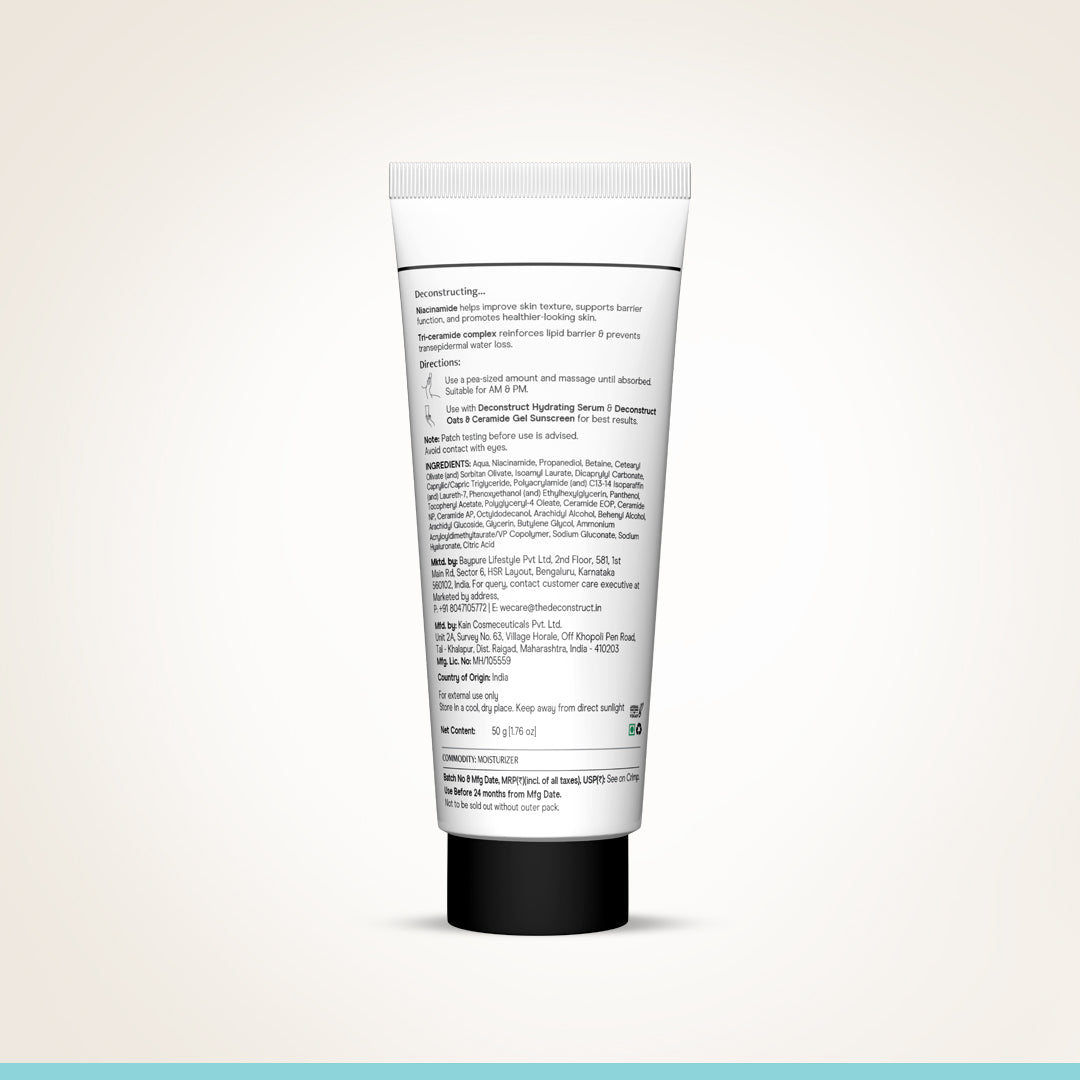 Ceramide Barrier Repair Moisturizer – 3% Niacinamide + 0.5% Ceramide Complex
