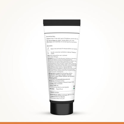 5% Vitamin C Gel Sunscreen for Oily Skin - SPF 50 PA++++ | In-Vivo Tested