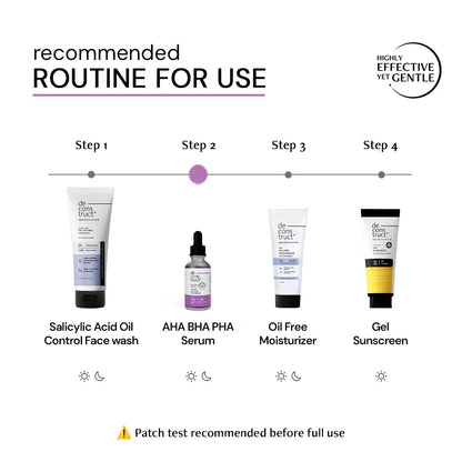 Exfoliating AHA BHA PHA Serum with Liposomal Technology