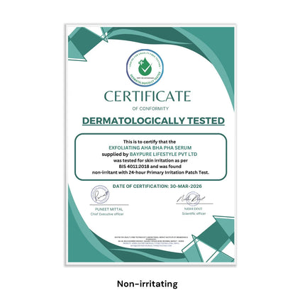 Exfoliating AHA BHA PHA Serum with Liposomal Technology
