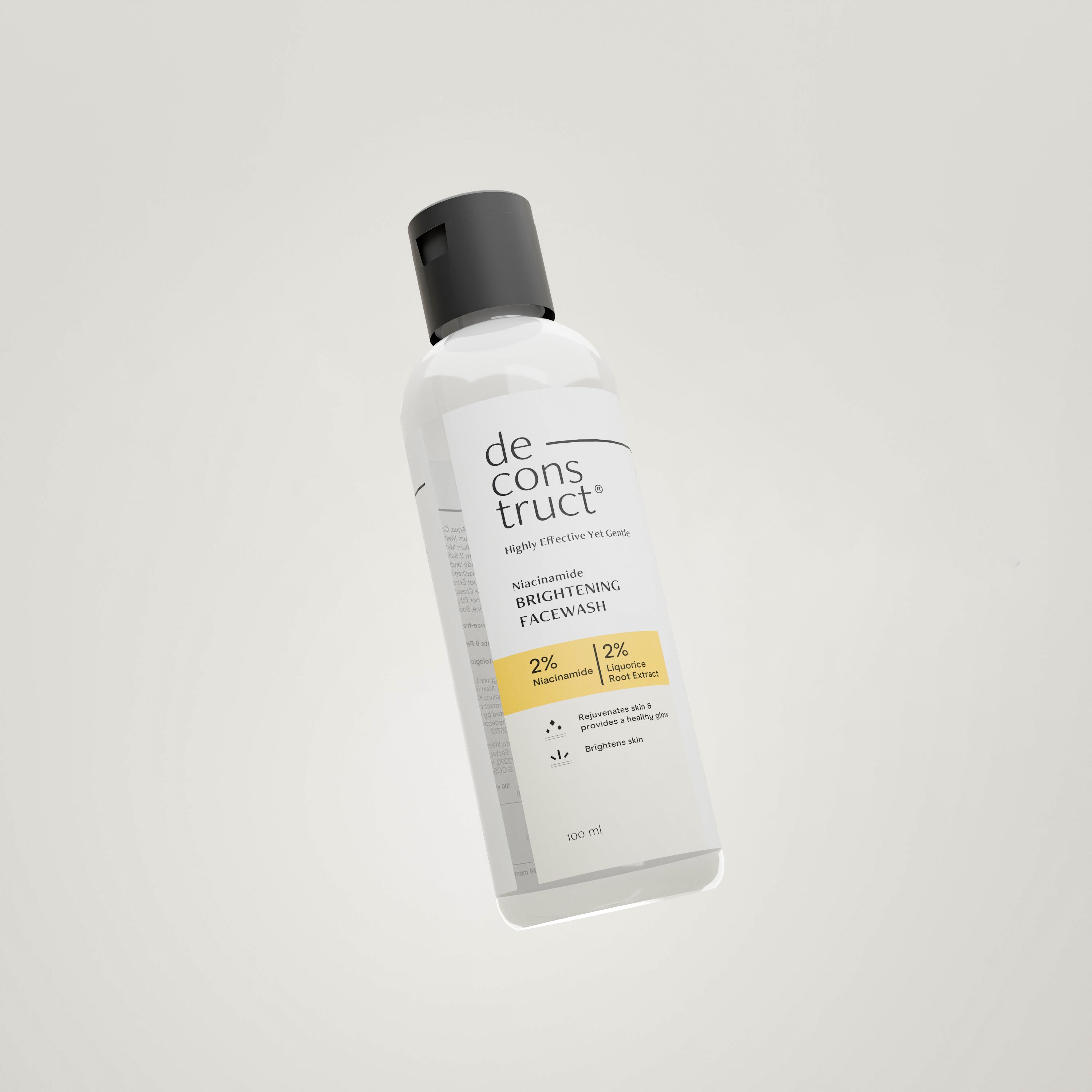 Niacinamide Brightening Face Wash - 2% Niacinamide + 2% Liquorice root extract