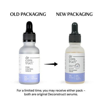 Oil Control Serum with 3% Niacinamide &amp; 2% Salicylic Acid With Liposomal Technology
