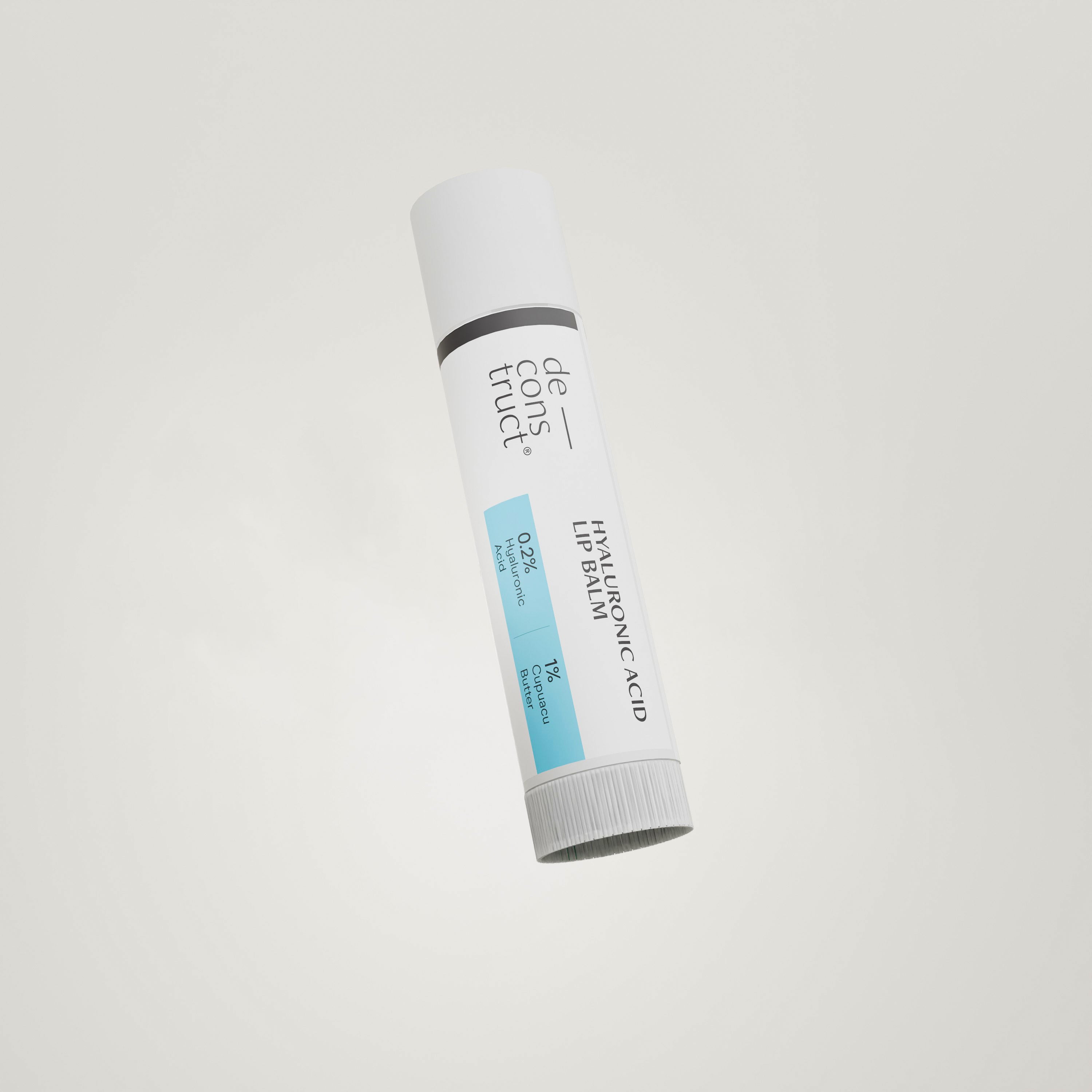 Hyaluronic Acid Lip Balm - 0.2% Hyaluronic Acid + 1% Cupuacu Butter |  Overnight Lip Balm