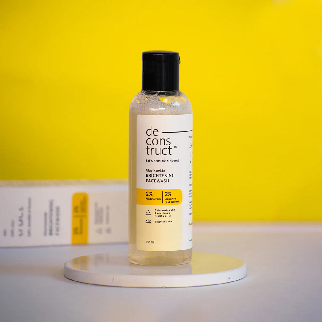 Niacinamide Brightening Face Wash - 2% Niacinamide + 2% Liquorice root extract