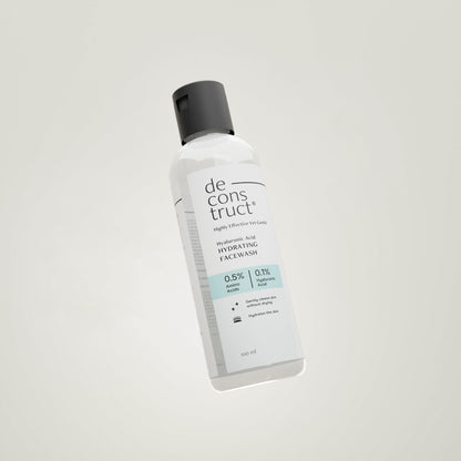 Hyaluronic Acid Hydrating Face Wash - 0.5% Amino Acids + 0.1% Hyaluronic acid