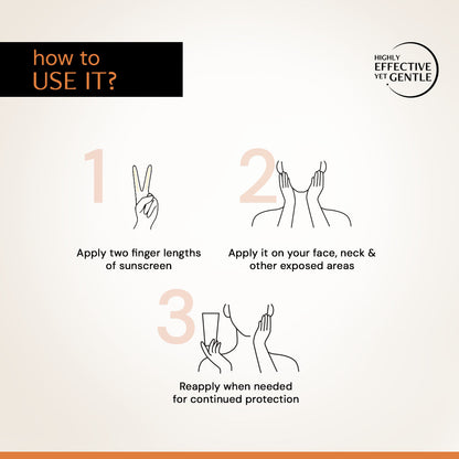 5% Vitamin C Gel Sunscreen for Oily Skin - SPF 50 PA++++ | Brightens skin tone |100% Photostable Sunscreen with 4 New Gen UV Filters | Long Lasting | Lightweight | In-Vivo Tested