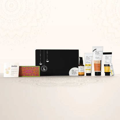 Diwali Brightening Hamper | Gift Box for Family and Friends | Deconstruct X Phool