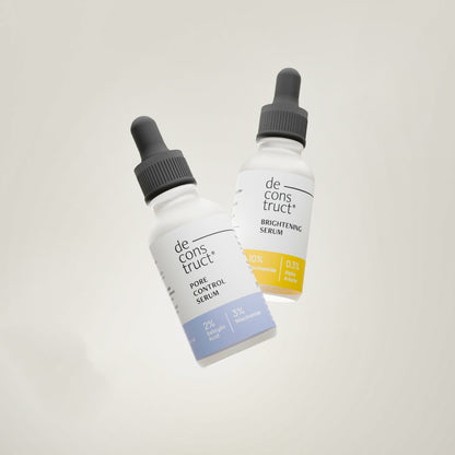 Oil Control Duo - Pore Control Serum + Brightening Serum