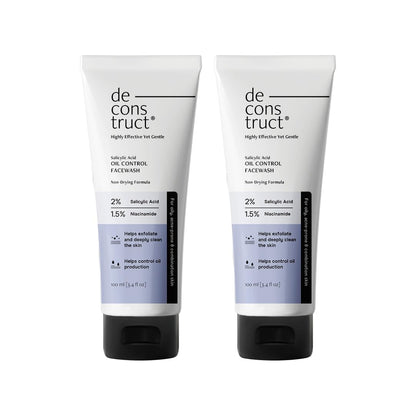 Salicylic Acid Oil Control Face Wash | 2% Salicylic acid + 1.5% Niacinamide