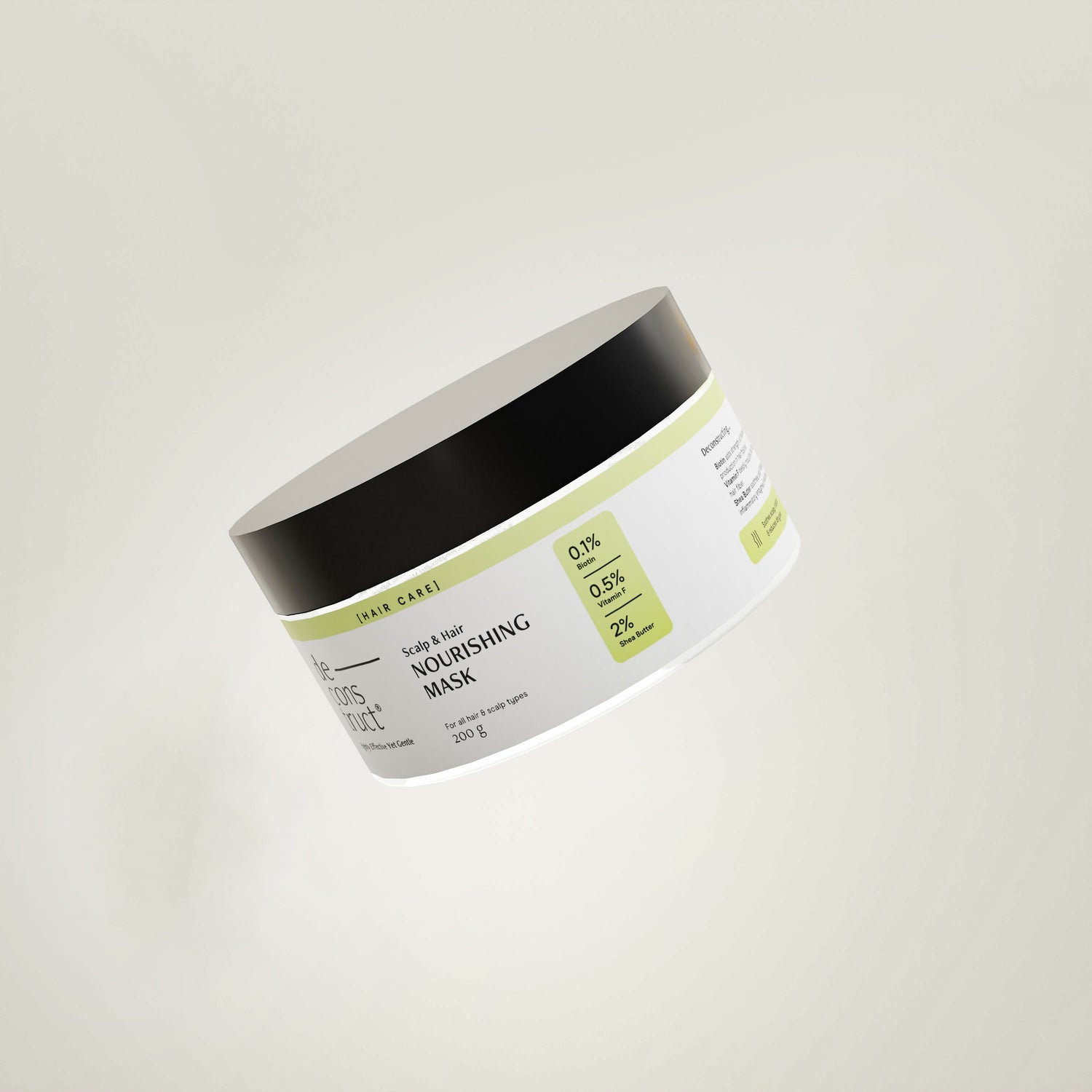 Scalp &amp; Hair Nourishing Mask -  0.1% Biotin + 0.5% Vitamin F + 2% Shea Butter