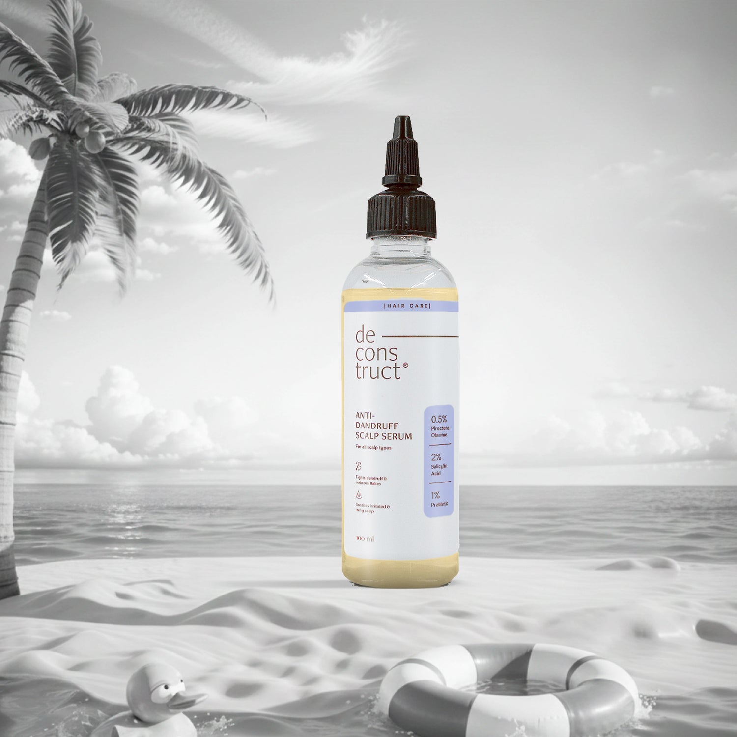 Anti Dandruff Serum for Scalp - 0.5% Piroctone Olamine + 2% Salicylic acid + 1% Prebiotic