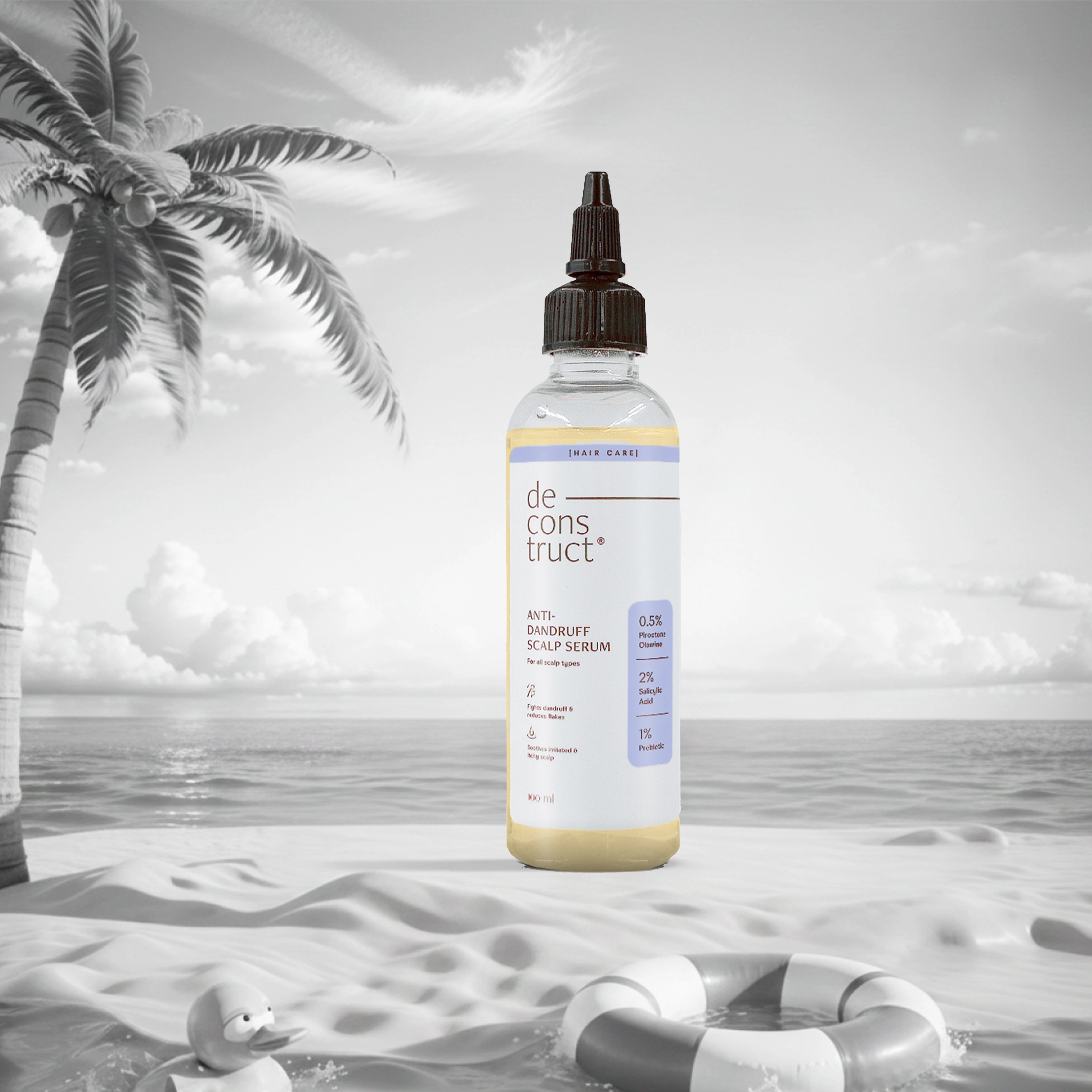 Anti Dandruff Serum for Scalp - 0.5% Piroctone Olamine + 2% Salicylic acid + 1% Prebiotic