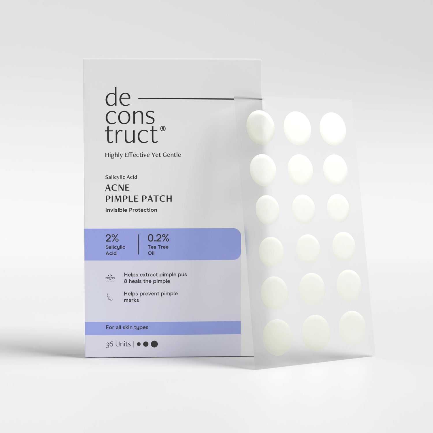 Acne Pimple Patch with 2% Salicylic Acid &amp; 0.2% Tea Tree Oil