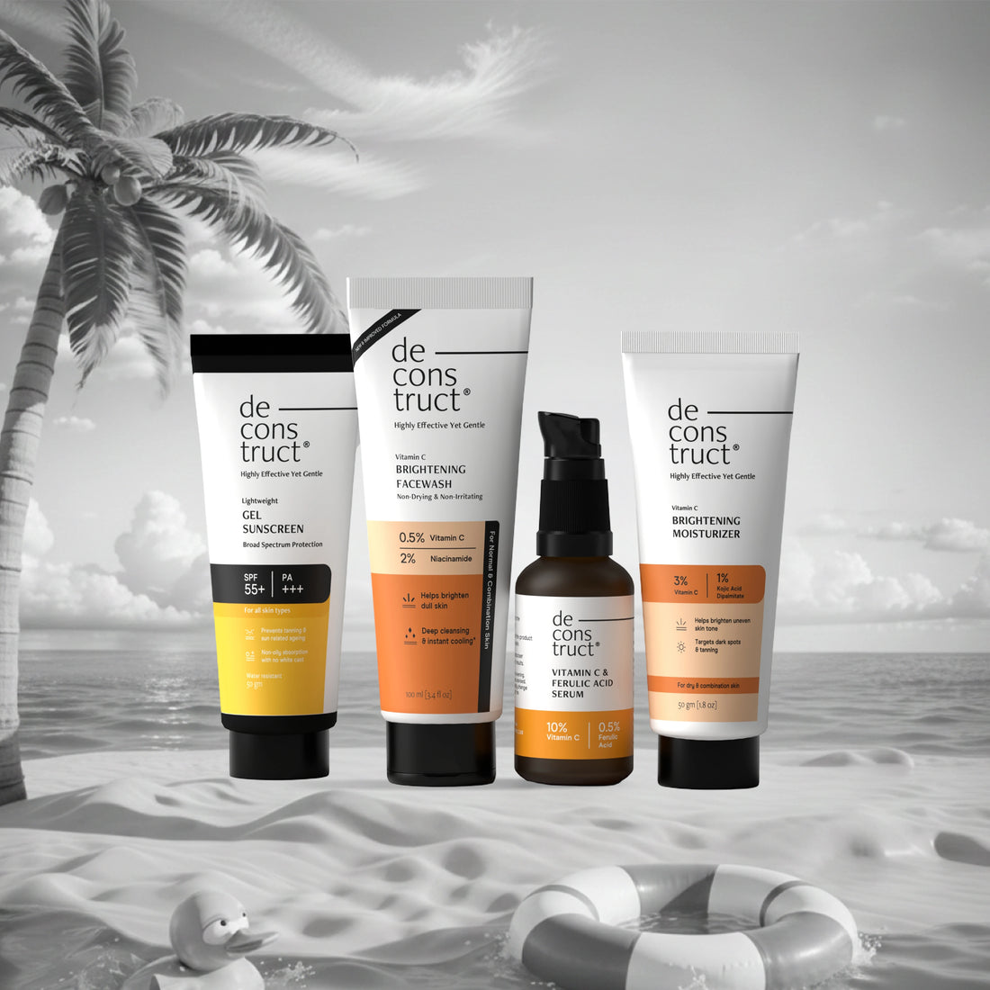 Skin Brightening Routine Kit For Dull Skin | Top Best Selling Bright Skincare Routine for Men & Women