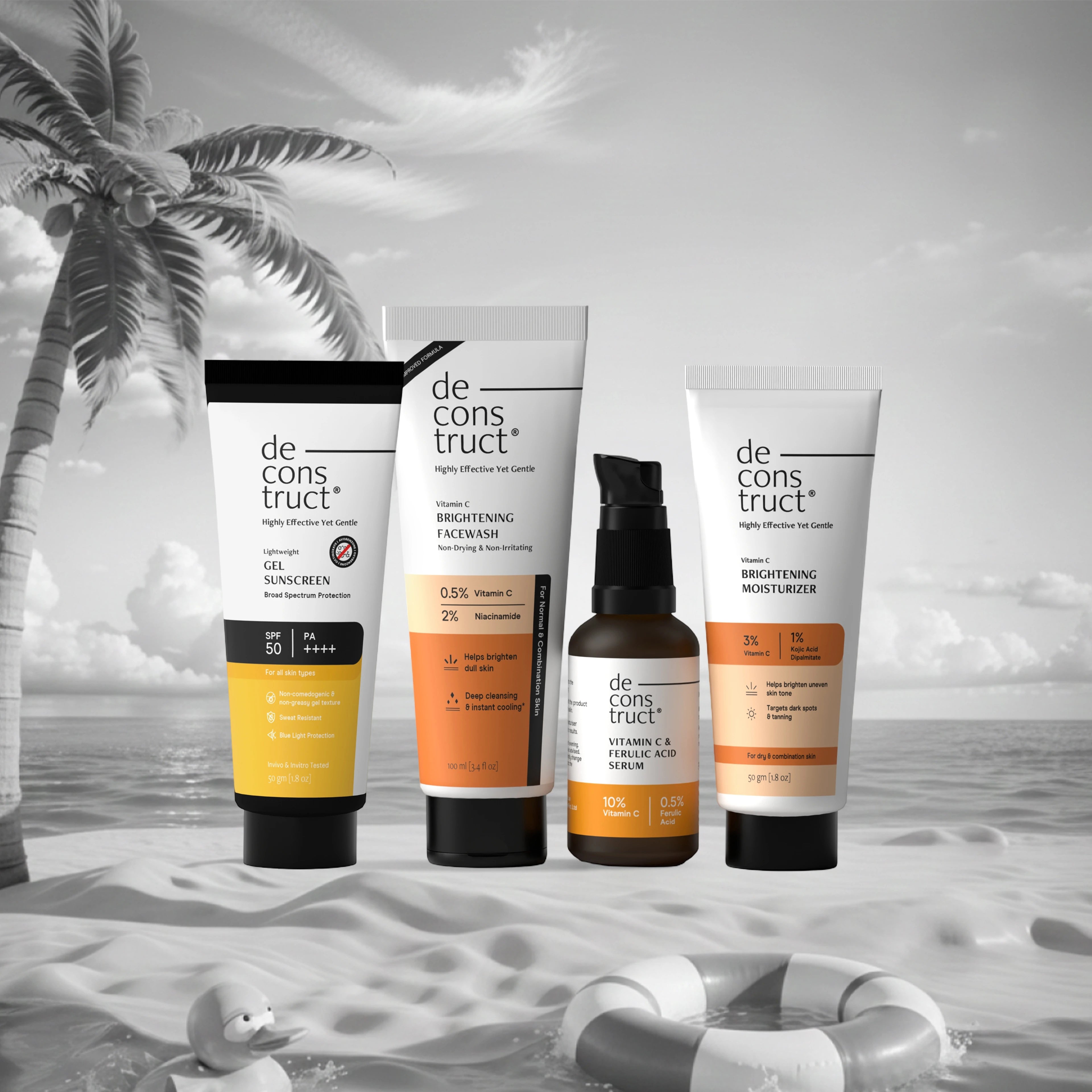 Skin Brightening Routine Kit For Dull Skin | Top Best Selling Bright Skincare Routine for Men &amp; Women