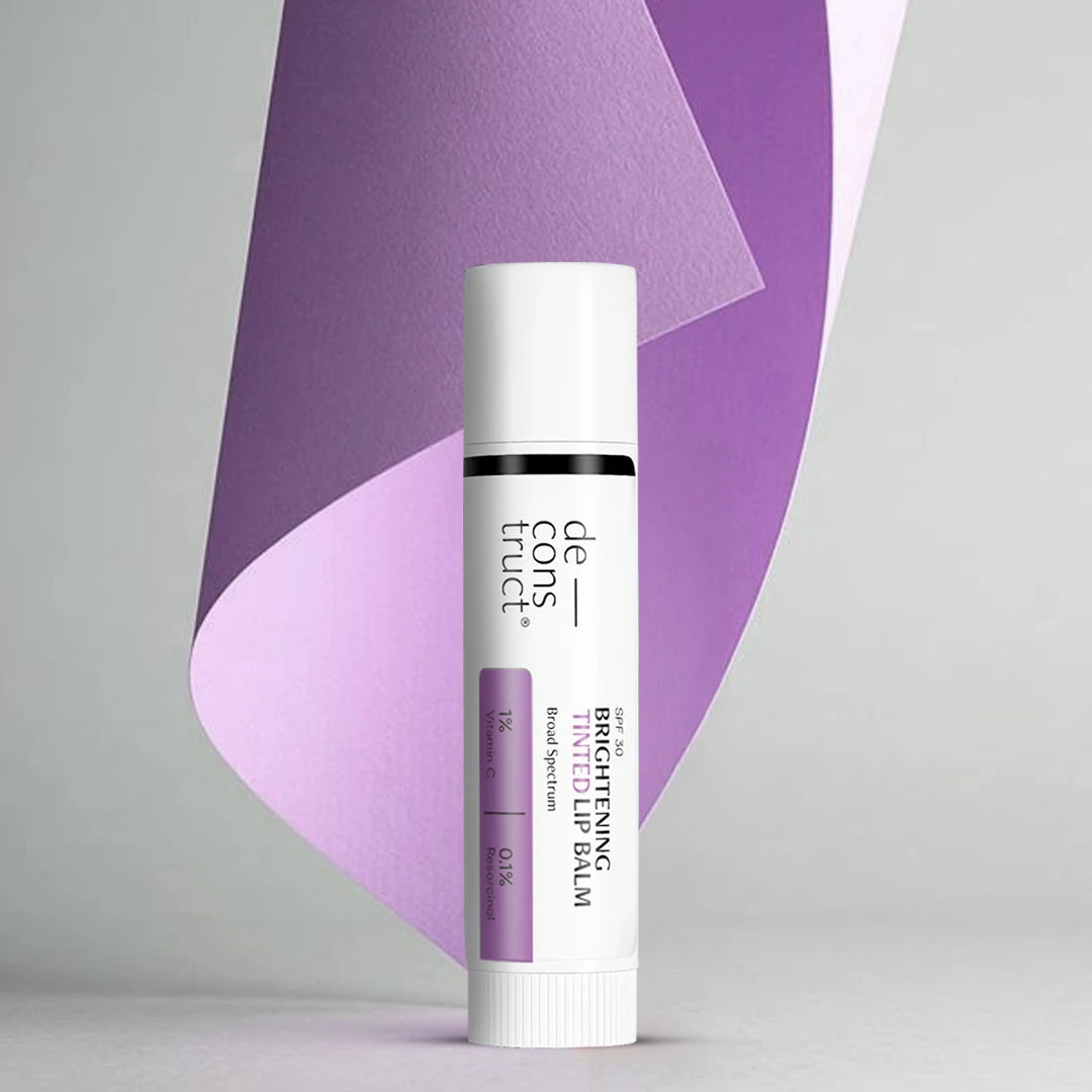 Brightening tinted lip balm with Vitamin C and SPF 30 for soft, radiant lips