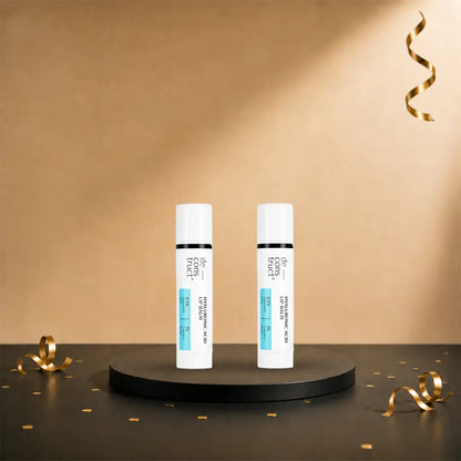 Hyaluronic Acid Lip Balm- 0.2% Hyaluronic Acid + 1% Cupuacu Butter (Pack of 2)