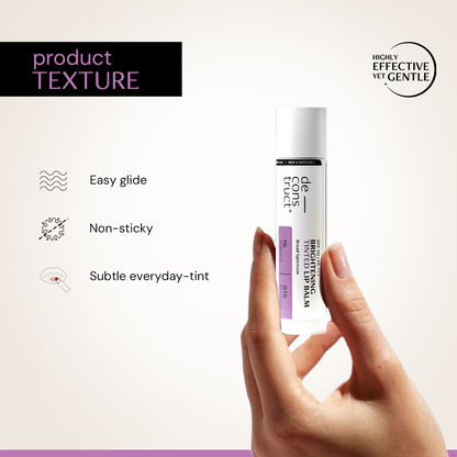 Brightening Tinted Lip Balm with 1% Vitamin C &amp; 0.1 Resorcinol SPF 50 (Pack of 2)