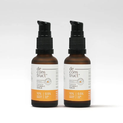 Vitamin C Serum Combo For Face  - 10% Liposomal Vitamin C + 0.5 % Ferulic Acid