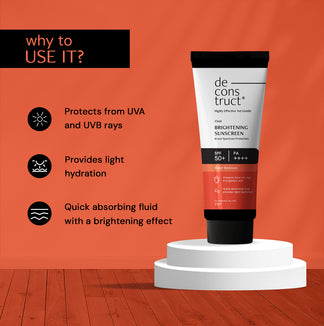 Buy Fluid Brightening Sunscreen for Dry Skin Online at Deconstruct
