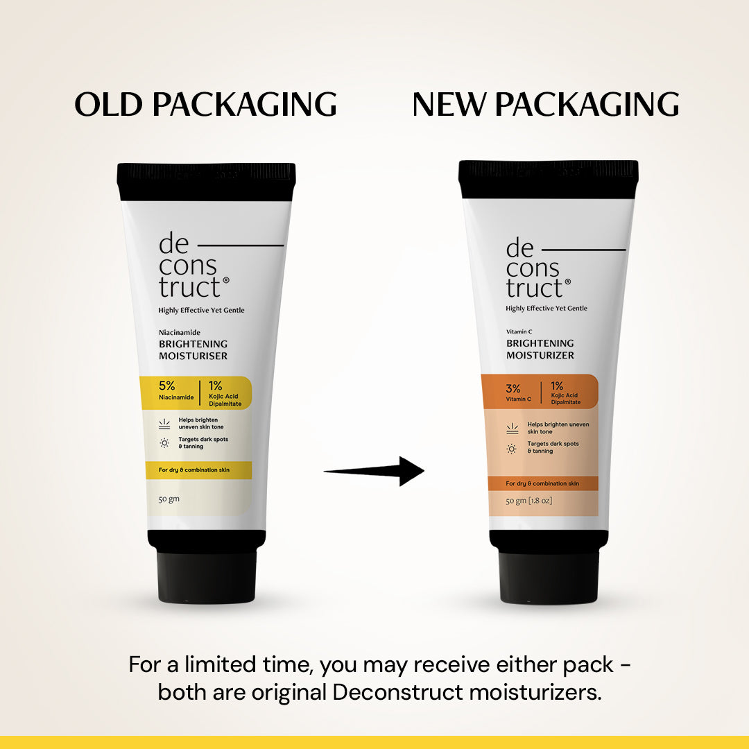 Brightening Moisturizer- 3% Vitamin C + 1% Kojic Acid Dipalmitate