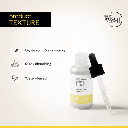 Brightening Niacinamide Serum - 10% Niacinamide + 0.3% Alpha Arbutin
