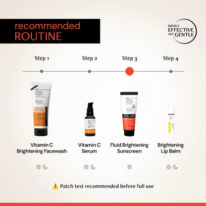 Fluid Brightening Sunscreen SPF 50 PA++++ | 5% Niacinamide | In Vivo Tested | All Skin Types