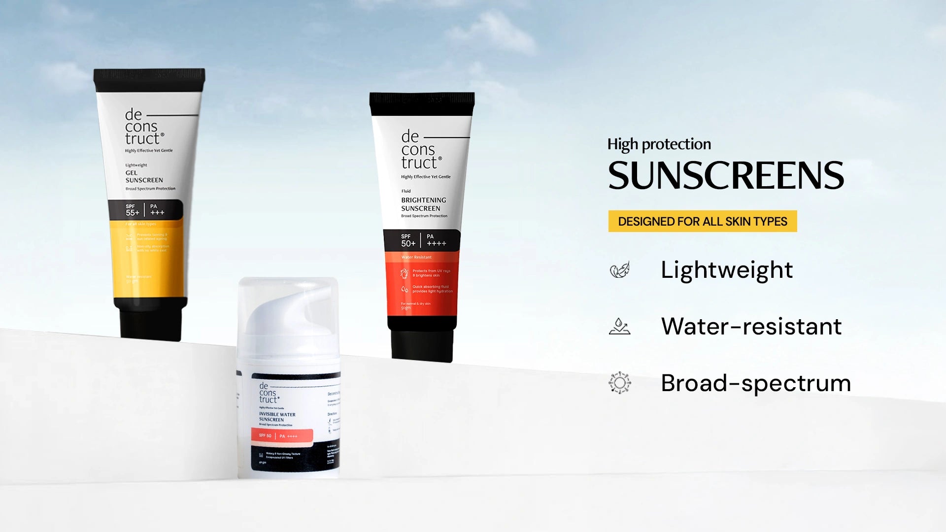 SPF 50 Sunscreen - Buy Best Sunscreen for Men and Women Online at ...