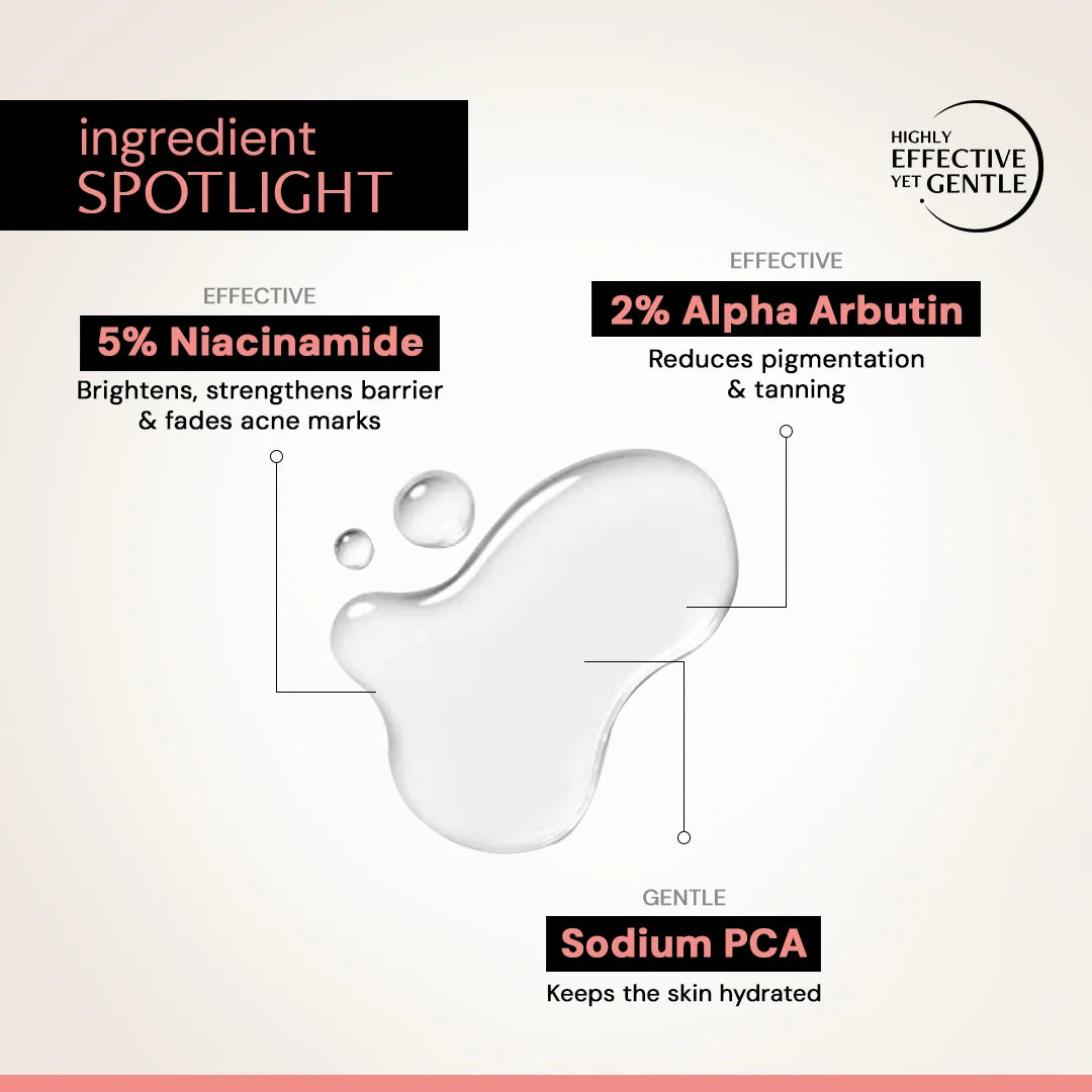 Multi-Benefit Clearing Niacinamide Face Serum | Fades Dark Spots, Pigmentation, Tanning &amp; Acne Marks