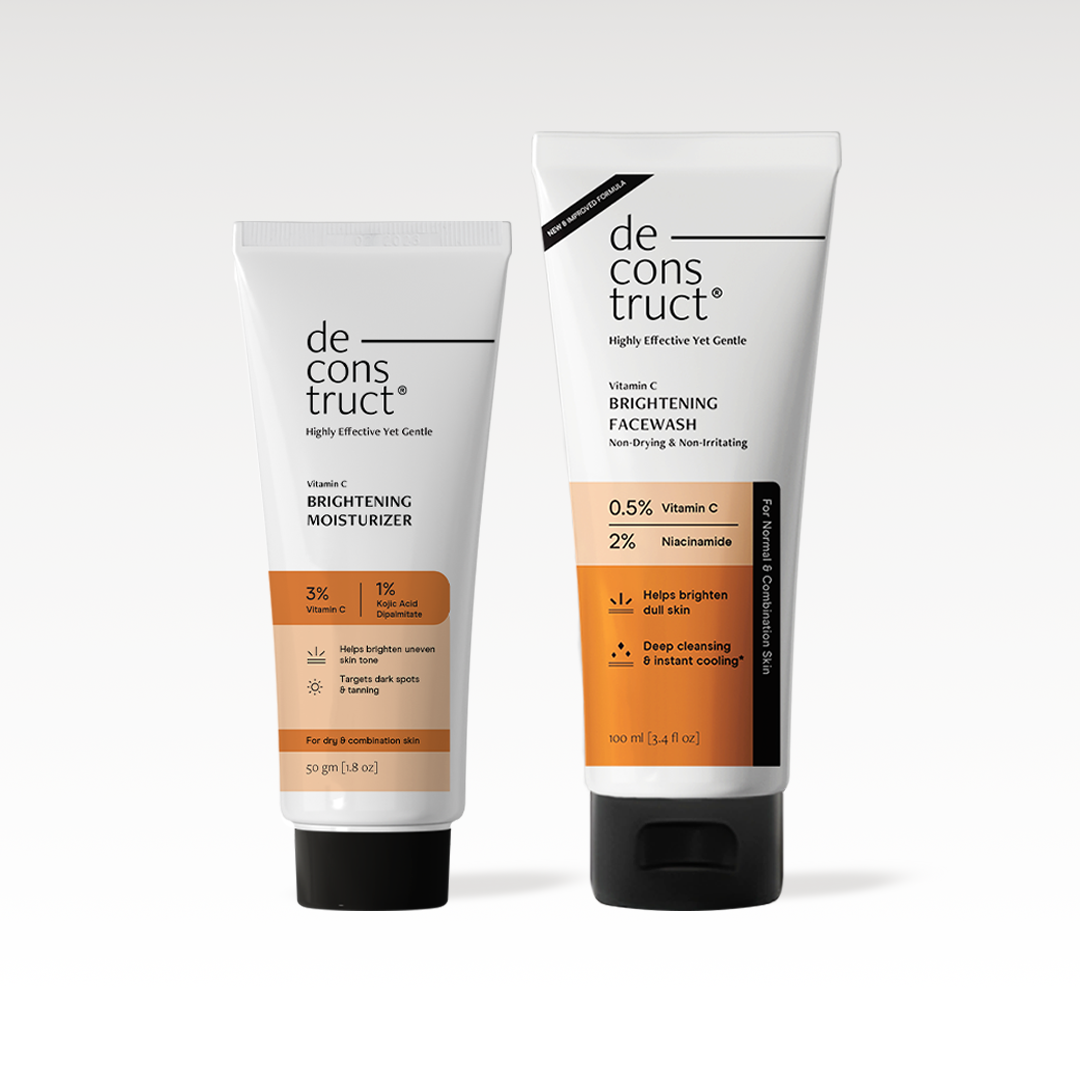Daily Radiance Boosting Duo- Brightening Face Wash + Brightening Face Moisturiser