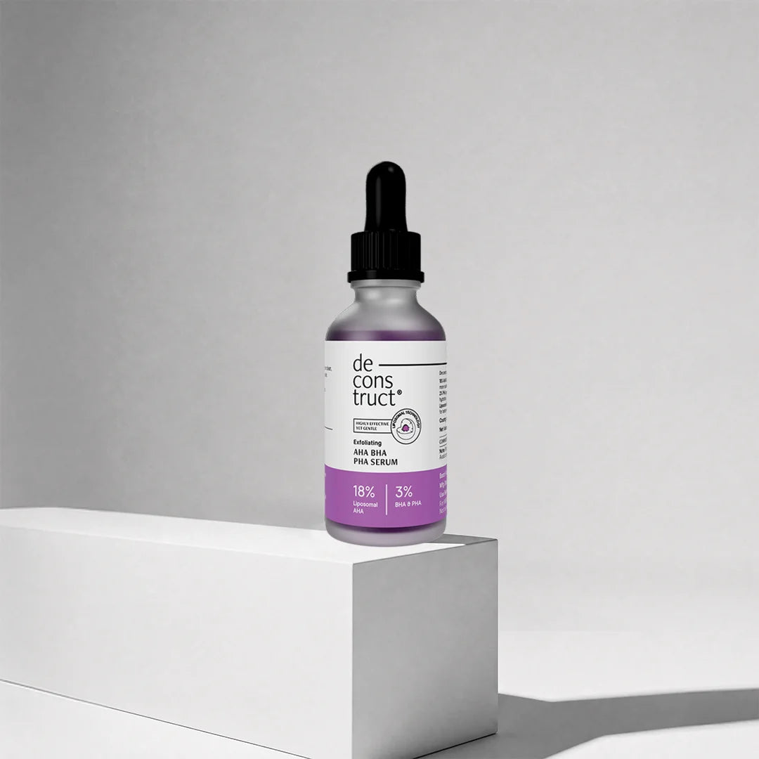 Exfoliating AHA BHA PHA Serum with Liposomal Technology