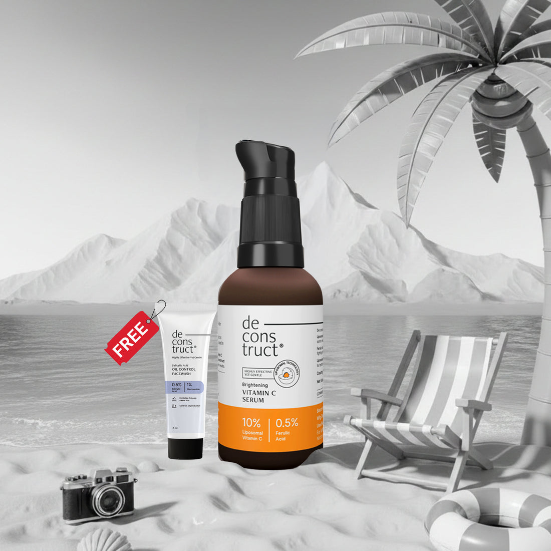10% Vitamin C Serum for Glowing Skin with Liposomal Technology | Clinically Tested
