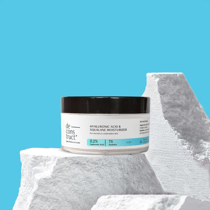 Hyaluronic Acid &amp; Squalane Moisturizer - 0.2% Hyaluronic acid 1% Squalane
