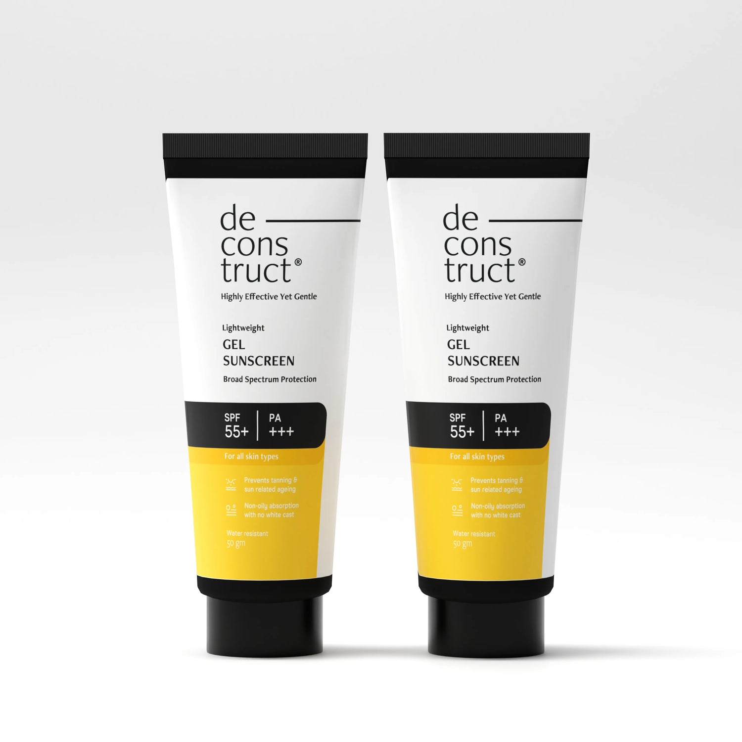 Gel Sunscreen Combo For Oily Skin - Spf 55+ And Pa+++ | Water Resistant Sunscreen