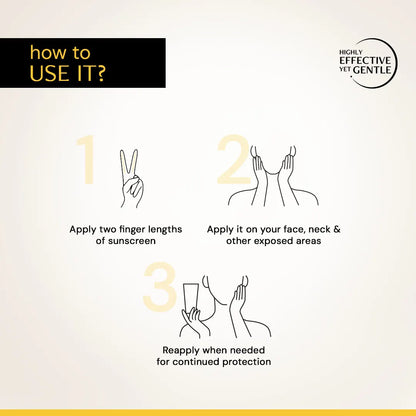 Gel Sunscreen for Oily Skin - SPF 50 PA++++ | 100% Photostable Sunscreen with 4 New Gen UV Filters | Long Lasting | Lightweight, Airy, Non-greasy | In-Vivo Tested