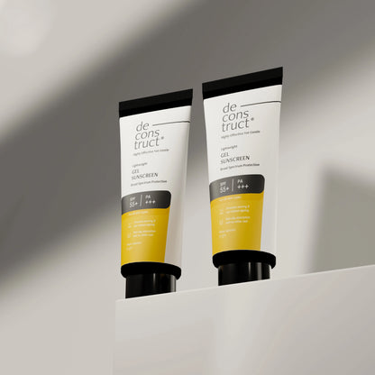 Gel Sunscreen Combo For Oily Skin - Spf 55+ And Pa+++ | Water Resistant Sunscreen
