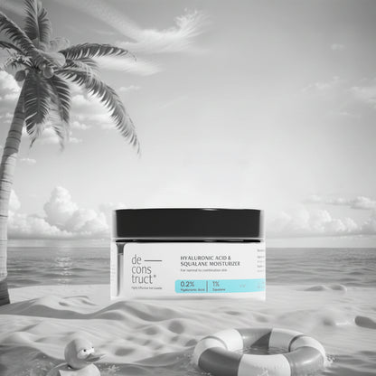 Hyaluronic Acid &amp; Squalane Moisturizer - 0.2% Hyaluronic acid 1% Squalane