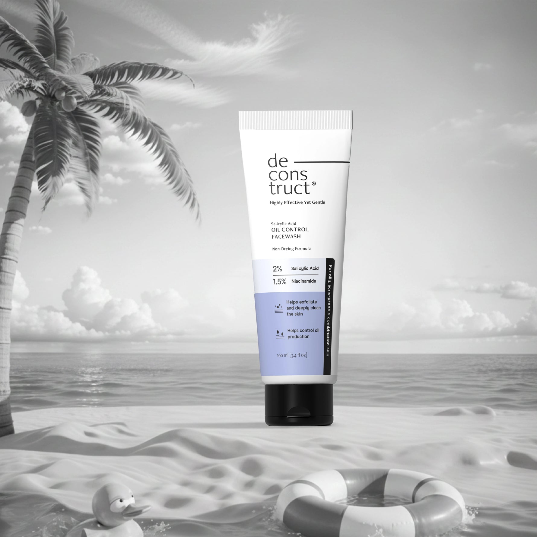 Salicylic acid face wash for acne-prone and oily skin