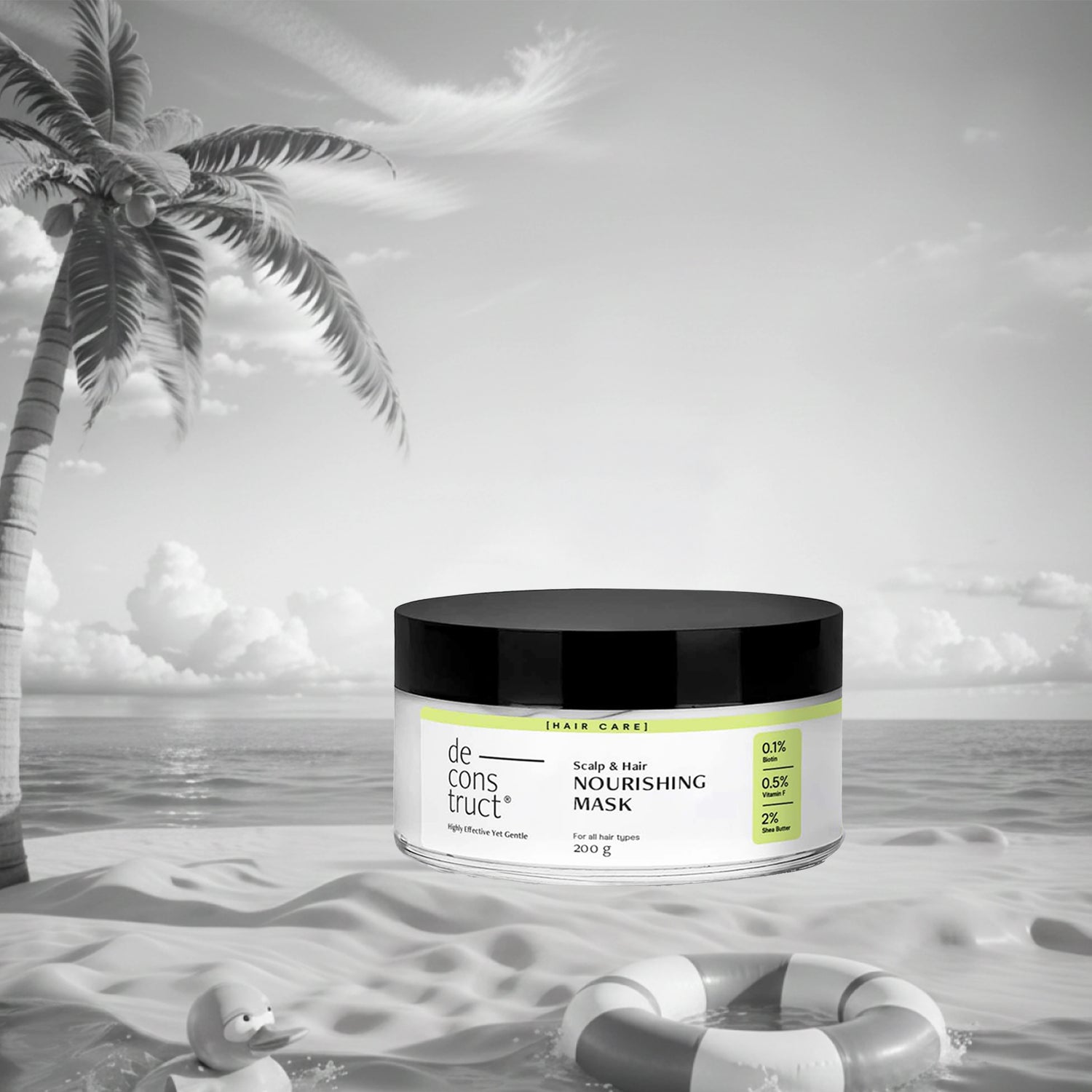 Scalp &amp; Hair Nourishing Mask -  0.1% Biotin + 0.5% Vitamin F + 2% Shea Butter