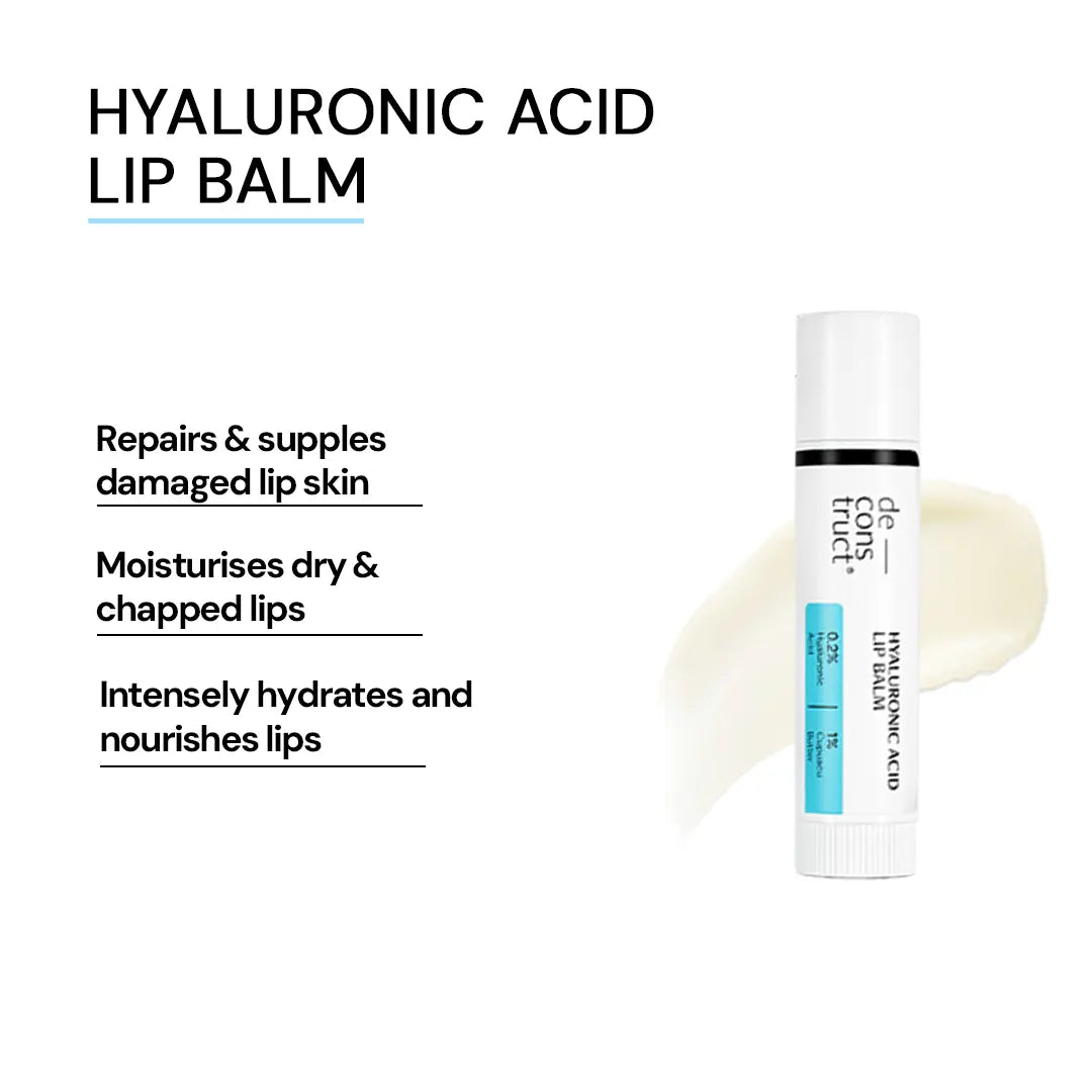 Day &amp; Night Lip Care Duo | Brightening Lip Balm + Hyaluronic Acid Lip Balm